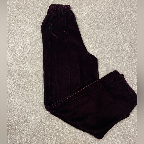NWT Deadstock Banana Republic Velvet Pleated Trouser size 6 Vintage Brand new - Picture 5 of 5